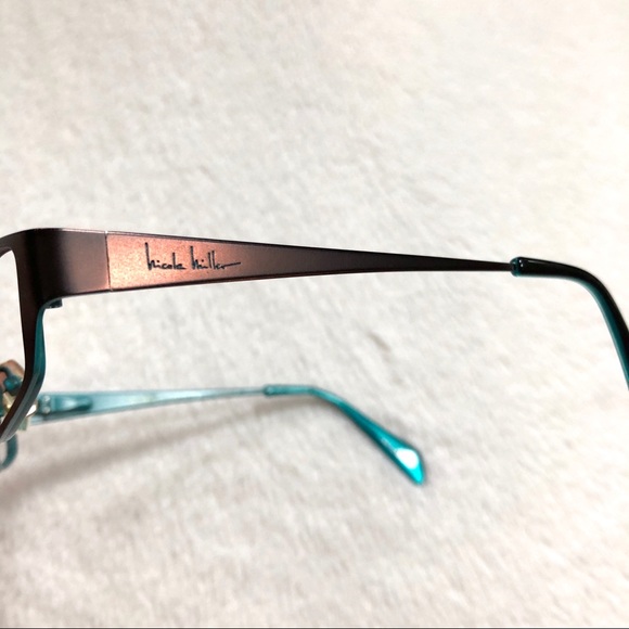 Nicole Miller Collection Water 4 Chocolate Glasses - Picture 9 of 14